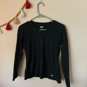 Everlast Sport Black Long Sleeve Fitted Tee